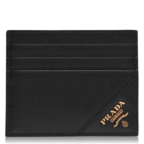 prada wallet card|Prada billfold wallet.